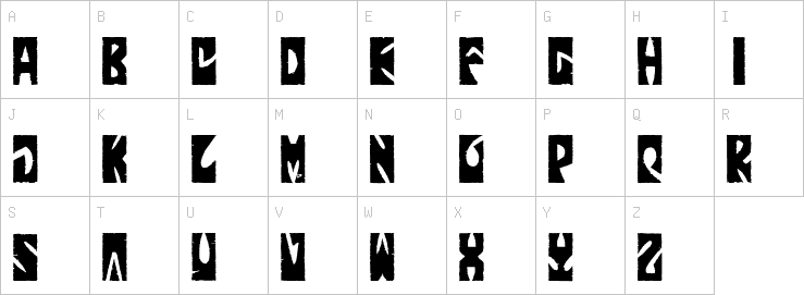 Uppercase characters