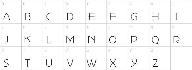 Uppercase characters