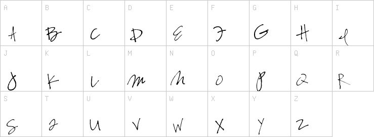 Uppercase characters