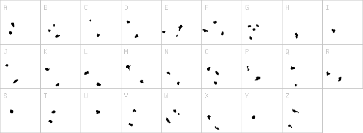 Uppercase characters