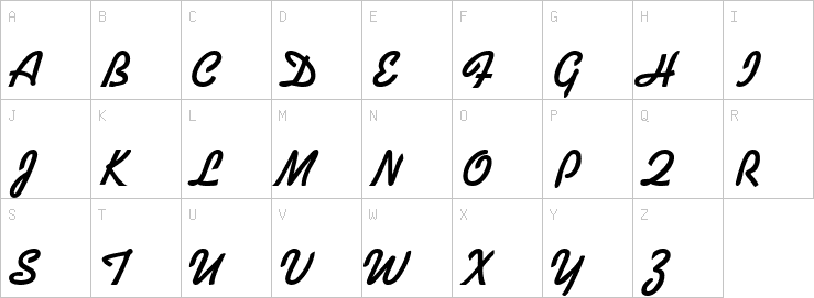 Uppercase characters