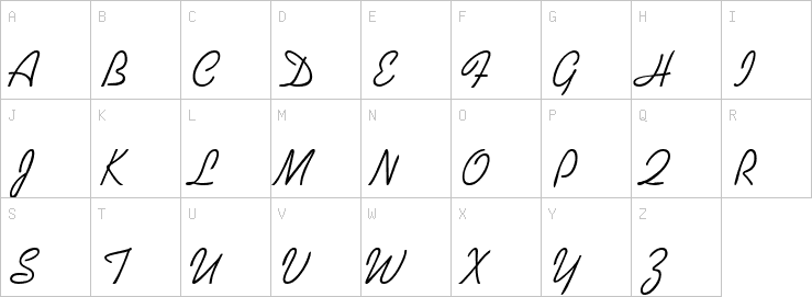 Uppercase characters