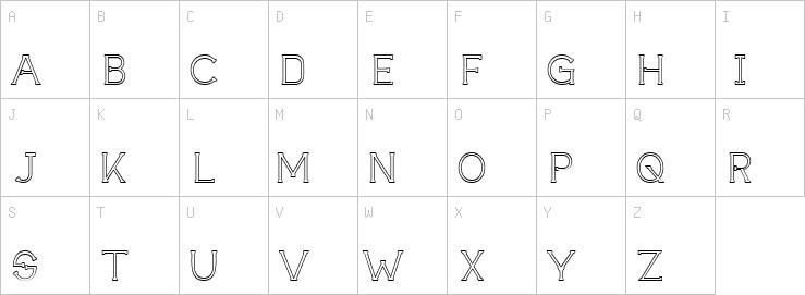 Uppercase characters