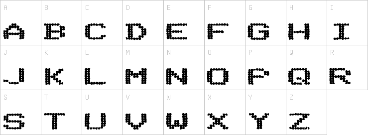 Uppercase characters