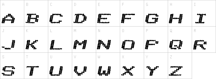 Uppercase characters