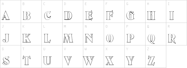 Uppercase characters