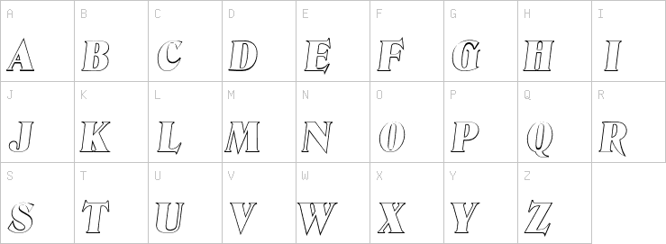 Uppercase characters