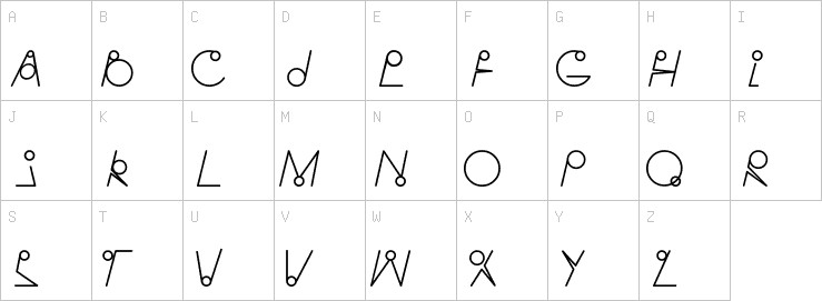 Uppercase characters