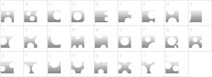 Uppercase characters