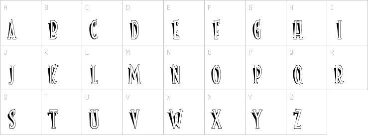 Uppercase characters