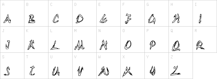 Uppercase characters