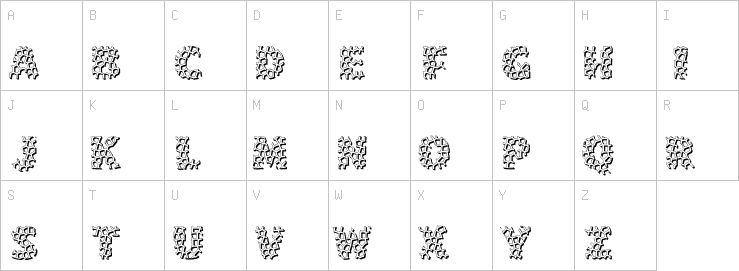 Uppercase characters