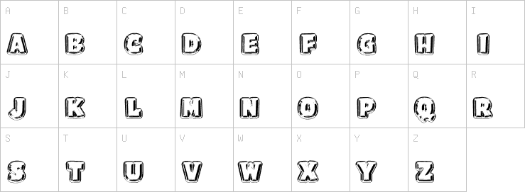 Uppercase characters