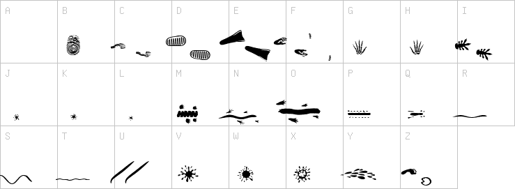 Uppercase characters