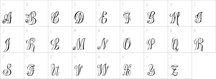 Uppercase characters