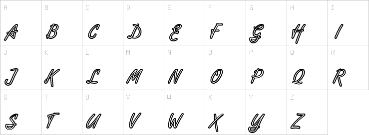 Uppercase characters