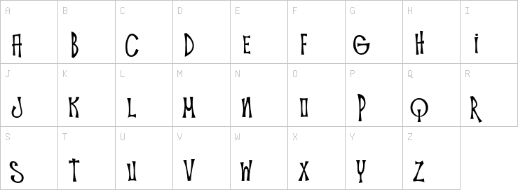 Uppercase characters