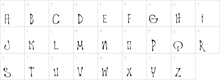 Uppercase characters