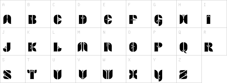 Uppercase characters