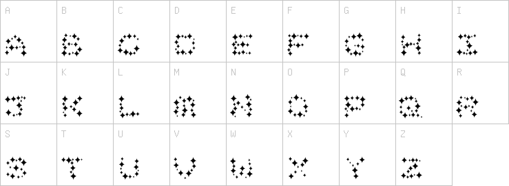 Uppercase characters