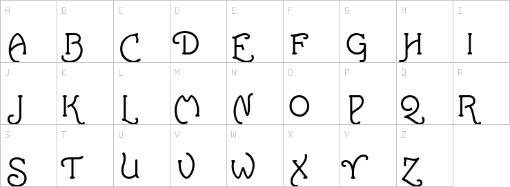 Uppercase characters