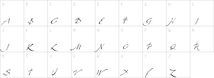 Uppercase characters