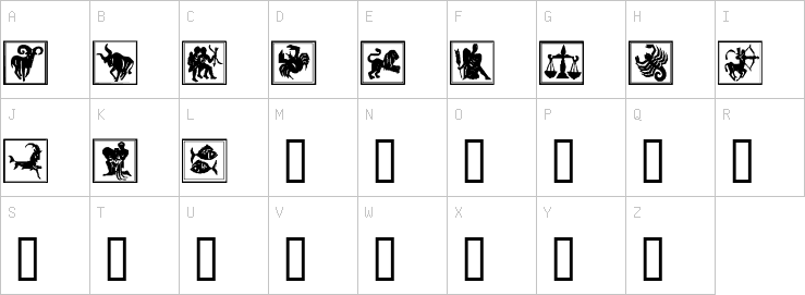 Uppercase characters