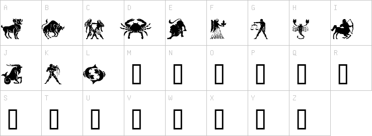 Uppercase characters