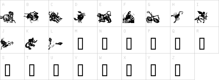 Uppercase characters