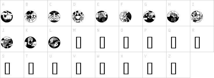 Uppercase characters