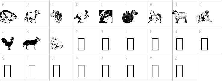 Uppercase characters