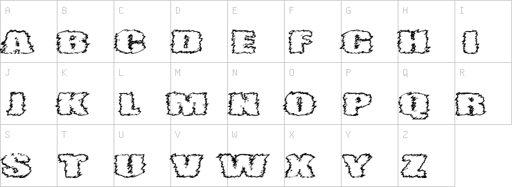 Uppercase characters