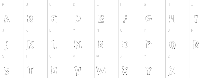 Uppercase characters