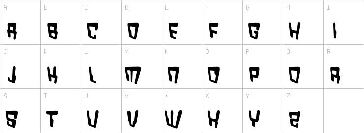 Uppercase characters