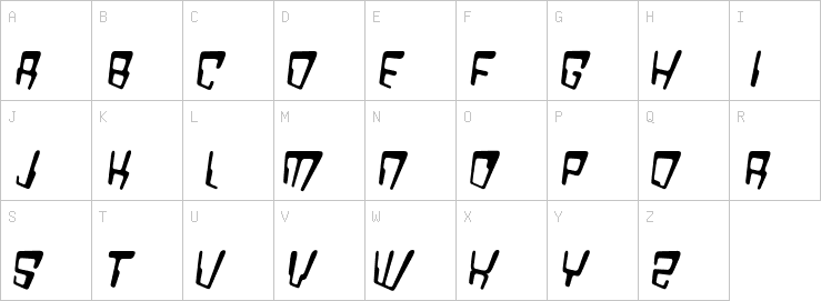 Uppercase characters