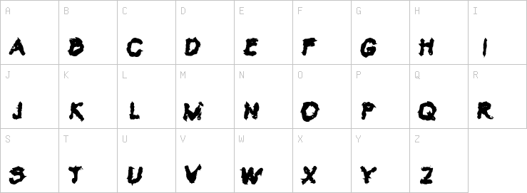 Uppercase characters