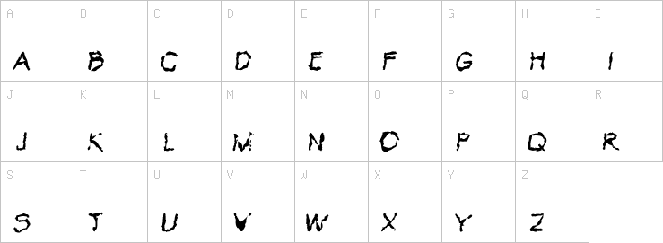 Uppercase characters