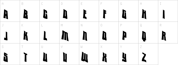 Uppercase characters