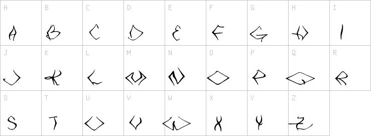 Uppercase characters