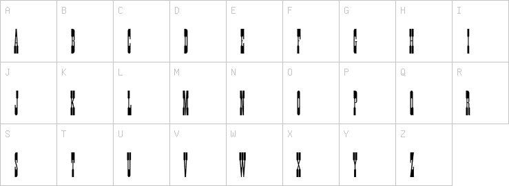 Uppercase characters