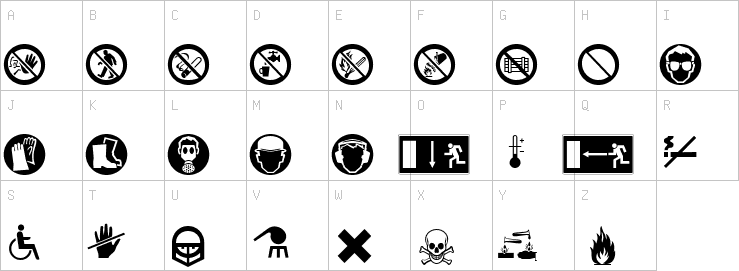 Uppercase characters