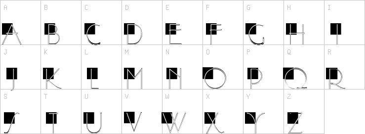 Uppercase characters