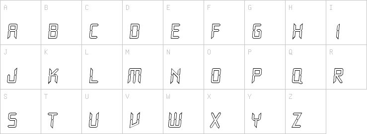 Uppercase characters