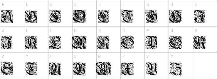 Uppercase characters