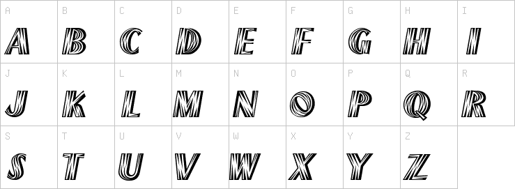 Uppercase characters