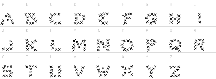 Uppercase characters