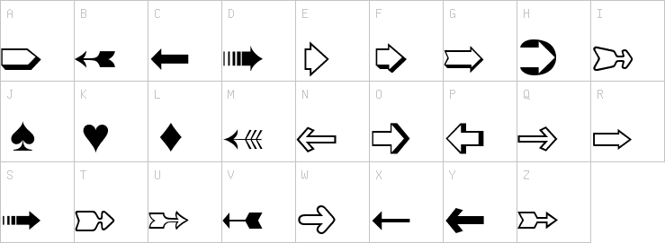 Uppercase characters