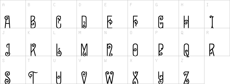 Uppercase characters