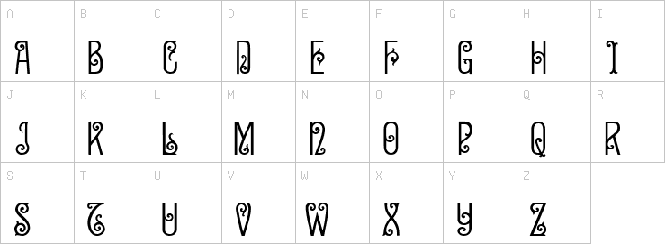 Uppercase characters