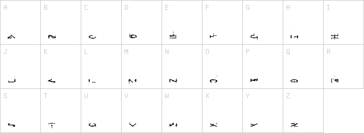 Uppercase characters